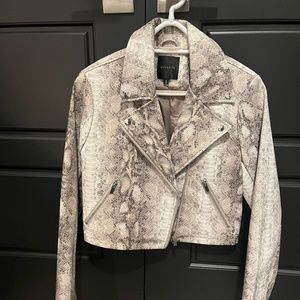 Snake print jacket - Medium